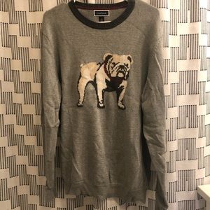 NEW! Club Room Bulldog Sweater! Men’s Size L
